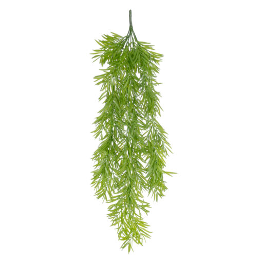 GloboStar® GloboStar® Artificial Garden HANGING BARLEY 20857 Τεχνητό Διακοσμητικό Κρεμαστό Φυτό Κριθάρι Μ26 x Π15 x Υ81cm