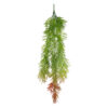 GloboStar® GloboStar® Artificial Garden HANGING BARLEY 20858 Τεχνητό Διακοσμητικό Κρεμαστό Φυτό Κριθάρι Μ26 x Π15 x Υ81cm