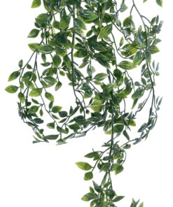 Alternative view of GloboStar® Artificial Garden HANGING DATURA 20865 Τεχνητό Κρεμαστό Διακοσμητικό Φυτό Δατούρα  Φ26 x Y80cm