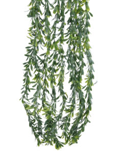 Alternative view of GloboStar® Artificial Garden HANGING MILAN GRASS 20866 Τεχνητό Κρεμαστό Διακοσμητικό Φυτό Milan Grass  Φ18 x Y60cm