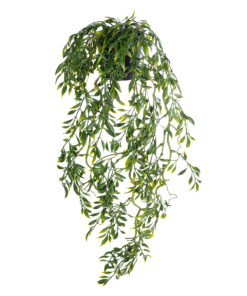 GloboStar® GloboStar® Artificial Garden HANGING NANDINA 20868 - Τεχνητό Κρεμαστό Διακοσμητικό Φυτό Ναντίνα Φ20 x Y60cm