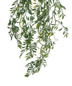 Alternative view of GloboStar® Artificial Garden HANGING NANDINA 20868 - Τεχνητό Κρεμαστό Διακοσμητικό Φυτό Ναντίνα Φ20 x Y60cm