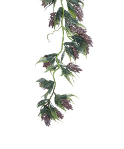 Alternative view of GloboStar® Artificial Garden HANGING BROWN PINE CONE 20870 - Τεχνητό Κρεμαστό Διακοσμητικό Φυτό Κουκουνάρι Φ15 x Y60cm