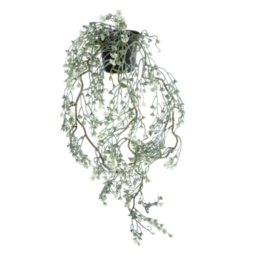 GloboStar® GloboStar® Artificial Garden HANGING DAFFODIL LEAF 20873 - Τεχνητό Κρεμαστό Διακοσμητικό Φυτό Φύλλο Νάρκισσου Φ25 x Y60cm