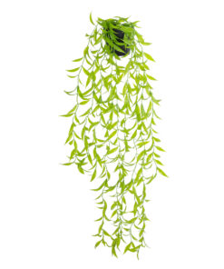 GloboStar® GloboStar® Artificial Garden HANGING CAMELIA LEAF 20879 - Τεχνητό Κρεμαστό Διακοσμητικό Φυτό Φύλλο Καμέλιας Φ31 x Y80cm