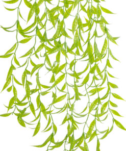 Alternative view of GloboStar® Artificial Garden HANGING CAMELIA LEAF 20879 - Τεχνητό Κρεμαστό Διακοσμητικό Φυτό Φύλλο Καμέλιας Φ31 x Y80cm