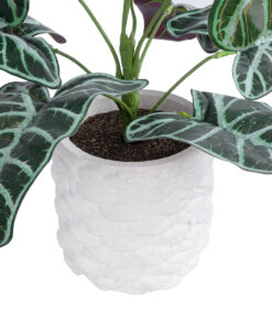 GloboStar® Artificial Garden ALOCASIA 20886 Τεχνητό Διακοσμητικό Φυτό Αλοκασία Φ38 x Υ33cm 9 20886 4