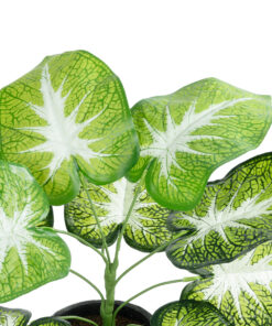 Alternative view of GloboStar® Artificial Garden CALADIUM 20890 Τεχνητό Διακοσμητικό Φυτό Τροπικό Φυτό  Φ40 x Υ33cm