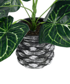 GloboStar® Artificial Garden ANTHURIUM 20892 Τεχνητό Διακοσμητικό Φυτό Ανθούριο Φ40 x Υ33cm 9 20892 4