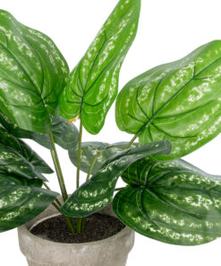 Alternative view of GloboStar® Artificial Garden SILVER POTHOS POTTED PLANT 20896 Διακοσμητικό Φυτό Πόθος Φ40 x Υ33cm
