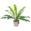 GloboStar® GloboStar® Artificial Garden  ASPLENIUM POTTED PLANT 20904 Διακοσμητικό Φυτό Aslenium Φ40 x Υ33cm