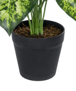 GloboStar® Artificial Garden DIEFFENBACHIA PLANT 20914 Διακοσμητικό Φυτό Διφενμπάχια Φ58 x Υ75cm 9 20914 4