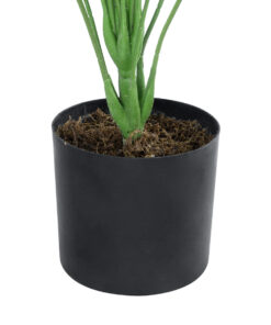 GloboStar® Artificial Garden BANANA ZEBRA PLANT 20919 - Διακοσμητικό Φυτό Μπανανιά Ζέβρα Φ78 x Υ80cm 9 20919 4