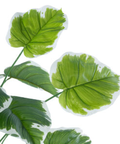 Alternative view of GloboStar® Artificial Garden WHITE HOSTA PLANT 20920 Διακοσμητικό Φυτό Λευκή Χόστα Φ87 x Υ80cm