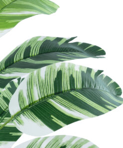 Alternative view of GloboStar® Artificial Garden BANANA PLANT ZEBRA 20929 - Διακοσμητικό Φυτό Μπανανιά Ζέβρα Φ70 x Υ55cm