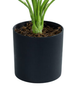 GloboStar® Artificial Garden BANANA PLANT ZEBRA 20929 - Διακοσμητικό Φυτό Μπανανιά Ζέβρα Φ70 x Υ55cm 9 20929 4