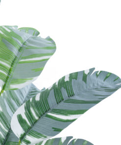 Alternative view of GloboStar® Artificial Garden BANANA PLANT ZEBRA 20930 - Διακοσμητικό Φυτό Μπανανιά Ζέβρα Φ70 x Υ55cm