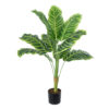 GloboStar® GloboStar® Artificial Garden YELLOW ZEBRA PLANT 20942 Τεχνητό Διακοσμητικό Φυτό Κίτρινη Ζέβρα Φ75 x Υ90cm