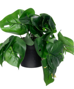 GloboStar® GloboStar® Artificial Garden  MONSTERA PLANT 20945 - Διακοσμητικό Φυτό Μονστέρα Φ40 x Υ33cm