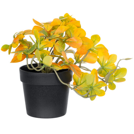 GloboStar® GloboStar® Artificial Garden SCHEFFLERA MIX PLANT 20955 Διακοσμητικό Φυτό Σεφλέρα Φ20 x Υ18cm