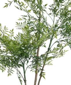 GloboStar® Artificial Garden GREEN NANDINA PLANT 20965 Διακοσμητικό Φυτό Πράσινη Ναντίνα Φ66 x Υ150cm 9 20965 3