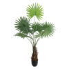 GloboStar® GloboStar® Artificial Garden SERENOA PALM PLANT 20971 Διακοσμητικό Φυτό Φοίνικα Σερενόα Φ60 x Υ140cm