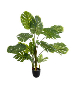 GloboStar® GloboStar® Artificial Garden MONSTERA 20973 - Τεχνητό Διακοσμητικό Φυτό Μονστέρα Φ120 x Υ140cm