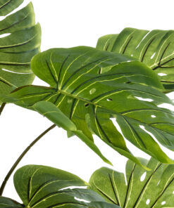 Alternative view of GloboStar® Artificial Garden MONSTERA 20973 - Τεχνητό Διακοσμητικό Φυτό Μονστέρα Φ120 x Υ140cm