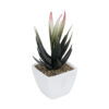 GloboStar® GloboStar® Artificial Garden SUCCULENT ALOE POTTED PLANT 20974 Διακοσμητικό Φυτό Αλόης Φ7 x Υ14cm