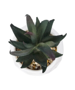 Alternative view of GloboStar® Artificial Garden SUCCULENT ALOE POTTED PLANT 20978 Διακοσμητικό Φυτό Αλόης Φ7 x Υ14cm