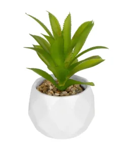 GloboStar® GloboStar® Artificial Garden SUCCULENT ALOE POTTED PLANT 20984 Διακοσμητικό Φυτό Αλόη Φ9 x Υ12cm