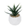 GloboStar® GloboStar® Artificial Garden SUCCULENT ALOE POTTED PLANT 20992 Διακοσμητικό Φυτό Αλόη Φ8 x Υ12cm