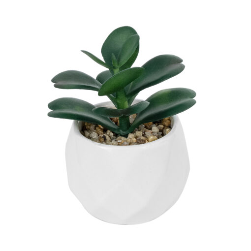 GloboStar® GloboStar® Artificial Garden SUCCULENT KALANCHOE POTTED PLANT 20994 Διακοσμητικό Φυτό Καλαχόη  Φ8 x Υ10cm
