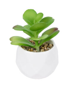 GloboStar® GloboStar® Artificial Garden SUCCULENT KALANCHOE POTTED PLANT 20995 Διακοσμητικό Φυτό Καλαχόη  Φ8 x Υ10cm