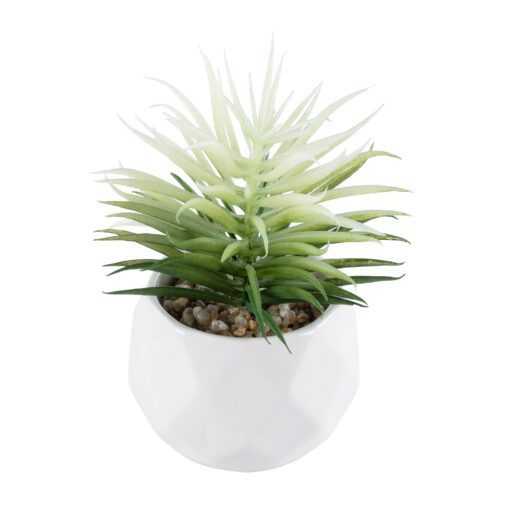 GloboStar® GloboStar® Artificial Garden SUCCULENT SENECIO 20997 Διακοσμητικό Φυτό Παχύφυτο Σενέκιο Υ12cm