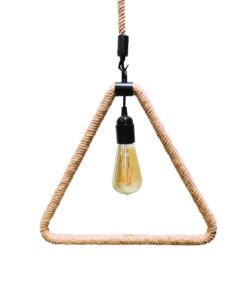 GloboStar® GLOBOSTAR® MALVERN 10001238 Vintage Κρεμαστό Φωτιστικό Οροφής με Ντουί 1 x E27 AC 220-240V IP20 - Μαύρο & Μπεζ - Μ37 x Π22 x Υ34cm