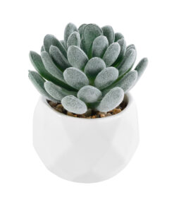 GloboStar® GloboStar® Artificial Garden SUCCULENT SEDEVERIA 21001 Διακοσμητικό Φυτό Παχύφυτο Σεντεβέρια Υ9.5cm