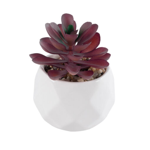 GloboStar® GloboStar® Artificial Garden SUCCULENT CRASSULA 21004 Διακοσμητικό Φυτό Παχύφυτο Κράσουλα Υ9.5cm