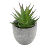 GloboStar® GloboStar® Artificial Garden SUCCULENT ALOE 21010 Διακοσμητικό Φυτό Παχύφυτο Αλόη Υ11cm