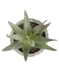 Alternative view of GloboStar® Artificial Garden SUCCULENT ALOE 21022 Τεχνητό Διακοσμητικό Φυτό Αλόη Μ6 x Π6 x Υ12cm