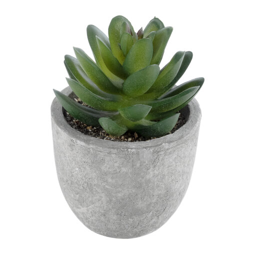 GloboStar® GloboStar® Artificial Garden SUCCULENT SEDEVERIA 21023 Διακοσμητικό Φυτό Παχύφυτο Σεντεβέρια Υ10cm