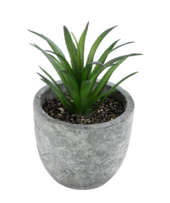 GloboStar® GloboStar® Artificial Garden SUCCULENT ALOE 21030 Διακοσμητικό Φυτό Παχύφυτο Αλόη Υ10cm
