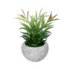 GloboStar® GloboStar® Artificial Garden SUCCULENT CRASSULA POTTED PLANT 21038 Διακοσμητικό Φυτό Κρασούλα  Φ10 x Υ17cm