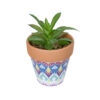 GloboStar® GloboStar® Artificial Garden SUCCULENT ALOE POTTED PLANT 21040 Διακοσμητικό Φυτό Αλόη Φ9 x Υ14cm