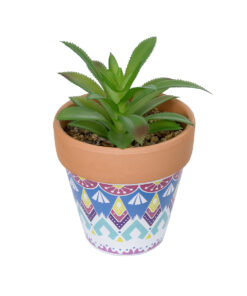 GloboStar® GloboStar® Artificial Garden SUCCULENT ALOE POTTED PLANT 21040 Διακοσμητικό Φυτό Αλόη Φ9 x Υ14cm