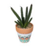 GloboStar® GloboStar® Artificial Garden SUCCULENT EUPHORBIA POTTED PLANT 21045 Διακοσμητικό Φυτό Ευφορβία Φ11 x Υ19cm