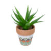 GloboStar® GloboStar® Artificial Garden SUCCULENT ALOE POTTED PLANT 21054 Διακοσμητικό Φυτό Αλόη  Φ15 x Υ19cm