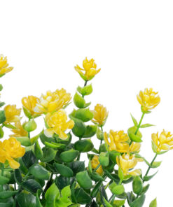 GloboStar® Artificial Garden BUTTERCUP BRANCH 21063 Διακοσμητικό Κλαδί Ρανούγκουλο σετ 2 τεμάχια Φ20 x Υ30cm 7 21063 3