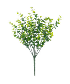 GloboStar® GloboStar® Artificial Garden EUCALYPTUS BRANCH 21065 Διακοσμητικό Κλαδί Ευκάλυπτος Φ17 x Υ30cm