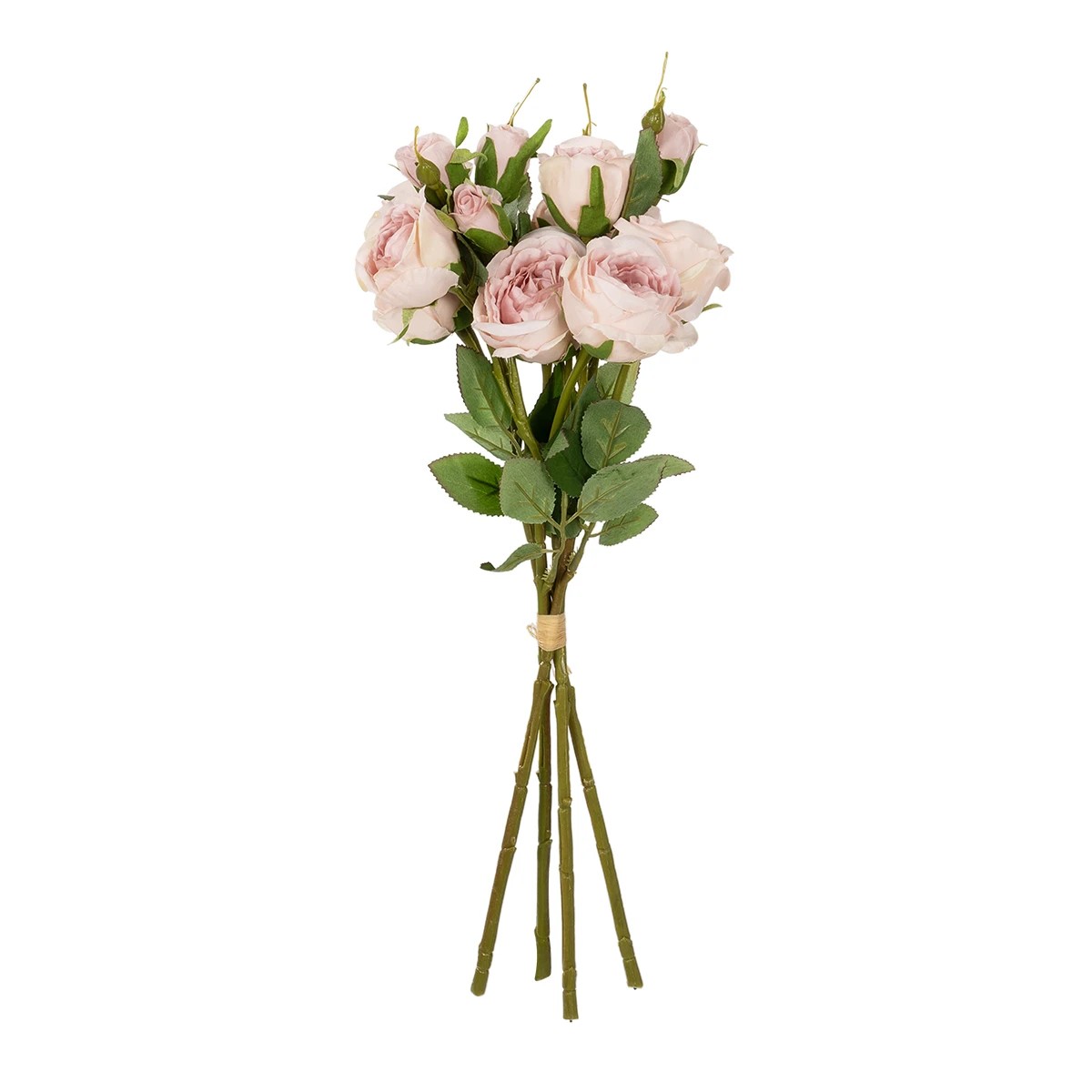 GloboStar® Artificial Garden DUSTY PINK ROSE BOUQUET 21084 Τεχνητό Διακοσμητικό Μπουκέτο Τριαντάφυλλα Ανοιχτό Ροζ Y44cm 2 GloboStar® GloboStar® Artificial Garden DUSTY PINK ROSE BOUQUET 21084 Τεχνητό Διακοσμητικό Μπουκέτο Τριαντάφυλλα Ανοιχτό Ροζ Y44cm